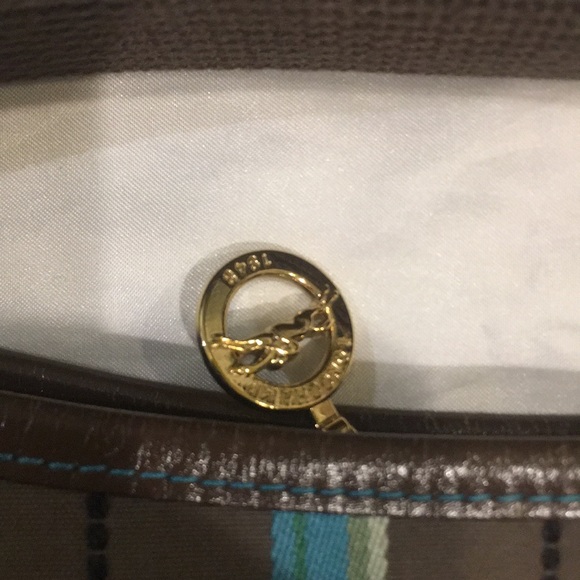 COPY - Longchamp Striped Purse - Picture 5 of 7